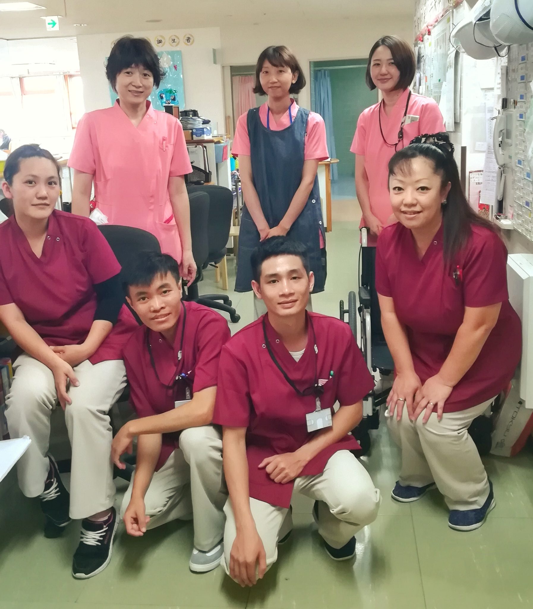 ベトナム人留学生のインターンシップ受入れがスタートしました 横浜市都筑区の医療法人 活人会 内科 小児科 介護老人保健施設など
